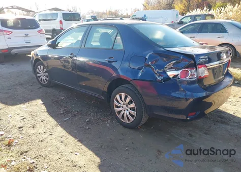 2012 Toyota Corolla Le from USA, damaged, VIN 2T1BU4EE4CC822982